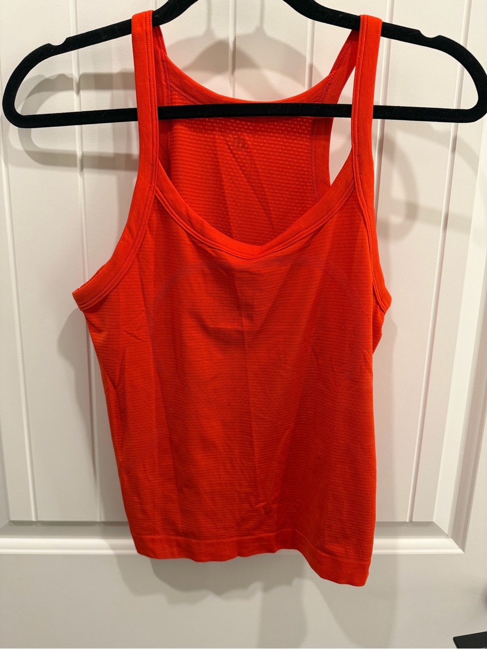 Lululemon Orange Red Racerback Athletic Tank Top. Size 8